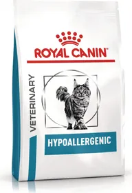 Comparer les prix de Croquettes royal canin veterinary diet hypoallergenic pour chats sac 2,5 kg