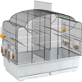 Meilleurs prix pour Ferplast Ferplast Cage pour Canaris et Oiseaux Exotiques CANTO, Petite Cage de Reproduction avec Séparation et Accessoires