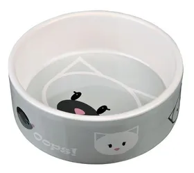 Comparer les prix de Ecuelle céramique Mimi tête de chat - Lot de 3x 300ml/ø12cm