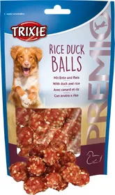 Comparer les prix de Friandise au canard et au riz pour chien 80 g