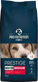 Meilleurs prix pour PRO-NUTRITION PRESTIGE Adult 7+ à la Volaille pour Chien Senior de Taille Moyenne