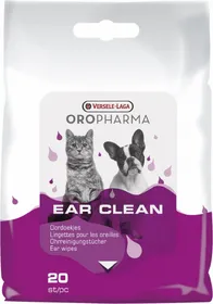 Comparer les prix de Lingettes humides soin des oreilles Oropharma pour chiens et chats 
