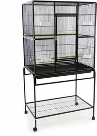 Comparer les prix de Cage pour perruches et petits perroquets Zolia Conura - H 150.5 cm