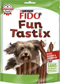 Meilleurs prix pour FIDO FunTastix goût Bacon et Fromage - 2 tailles disponibles