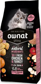 Comparer les prix de OWNAT ULTRA Kitten sterilized pour chaton stérilisé de -12 mois - Lot de 2x 3kg