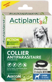 Meilleurs prix pour Collier ACT3 insectifuge antiparasitaire pour chien 