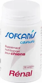 Comparer les prix de Sofcanis canin Renal Soutien de la fonction rénale pour chien