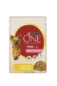Comparer les prix de Pâtée Purina ONE Mini Weight Control Light Chien Adulte