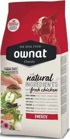 Meilleurs prix pour OWNAT Classic Energy pour chien adulte actif au poulet