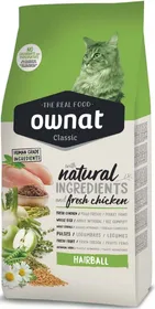 Comparer les prix de OWNAT Classic Hairball anti-boules de poils pour chat adulte