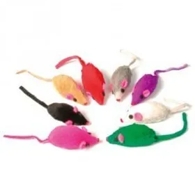 Meilleurs prix pour Lot de 8 Souris Fourrure petit modèle