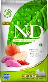 Comparer les prix de FARMINA N&amp;D Grain Free au Sanglier &amp; Pomme pour chien adulte de petite taille