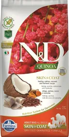 Meilleurs prix pour FARMINA N&amp;D SKIN &amp; COAT Hareng &amp; Noix de Coco pour Chien Adulte
