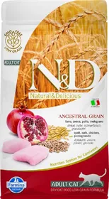 Comparer les prix de FARMINA N&amp;D Ancestral Grain Poulet &amp; Grenade pour Chat Adulte