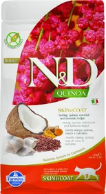 Meilleurs prix pour FARMINA N&amp;D SKIN &amp; COAT Hareng &amp; Noix de Coco pour Chat Adulte