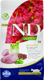 Comparer les prix de FARMINA N&amp;D DIGESTION Quinoa Agneau &amp; Fenouil pour Chat Adulte