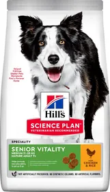 Meilleurs prix pour HILL'S Science Plan Canine Mature Adult 7+ Senior Vitality Medium croquettes pour chien adulte de taille moyenne