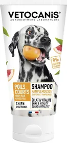 Comparer les prix de  Vétocanis Shampooing pour chiens aux poils ras 