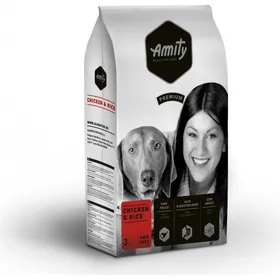Comparer les prix de AMITY Premium Adulte Poulet &amp; Riz pour Chien Adulte