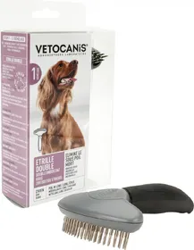 Comparer les prix de Vétocanis - Etrille double 18 dents pour chien