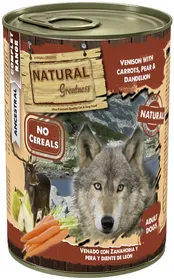 Comparer les prix de Pâtées NATURAL GREATNESS Complet 400g - 7 recettes au choix