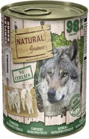 Meilleurs prix pour Pâtées NATURAL GREATNESS Single Proteine pour Chien Adulte Sensible - 4 saveurs au choix