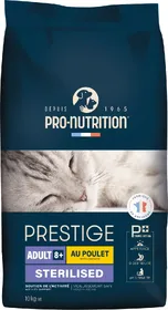 Meilleurs prix pour PRO-NUTRITION PRESTIGE 8+ Sterilized pour Chat Senior Stérilisé