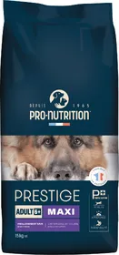 Meilleurs prix pour PRO-NUTRITION PRESTIGE Adult Maxi 6+ à la Volaille pour Chien Senior de Grande Taille