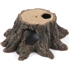 Meilleurs prix pour Tronc d'arbre avec abris décoration pour terrarium