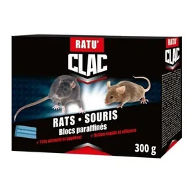 Comparer les prix de Ratu'Clac Raticide et Souricide Polyvalent en Blocs pour Rats et Souris 