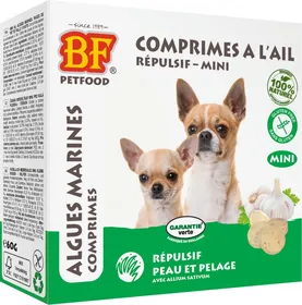 Comparer les prix de BF PETFOOD - BIOFOOD Chien Comprimés Anti Puces &amp; Tiques - 2 saveurs