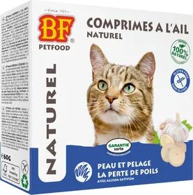 Comparer les prix de BF PETFOOD - BIOFOOD Chat Comprimés d'origine Naturelle Peau et pelage - 2 Saveurs
