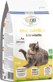 Meilleurs prix pour FELICHEF BIO Croquettes BIO pour Chat adulte stérilisé
