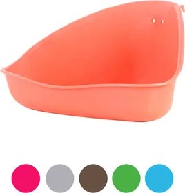 Comparer les prix de Toilette d'angle pour tous types de rongeurs ou lapins Zolia
