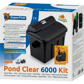 Meilleurs prix pour SuperFish Pond Clear Kit complet de filtration UV + Pompe