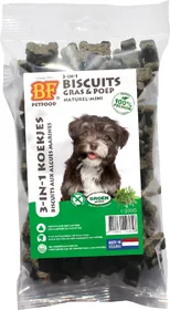 Comparer les prix de BF PETFOOD - BIOFOOD Biscuits 3 en 1 aux Algues Marines pour Chien