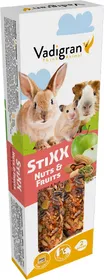 Meilleurs prix pour Baguettes à ronger Vadigran StiXX Snack Maxi lapin, cobaye &amp; hamster 150gr