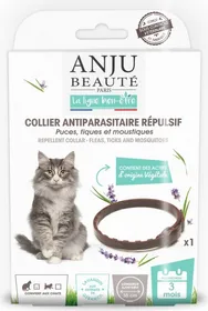 Comparer les prix de ANJU - Collier antiparasitaire répulsif pour Chat