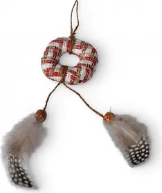 Comparer les prix de Jouet chat Vadigran anneau Natural 12cm