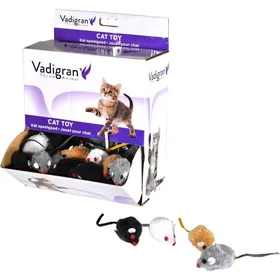 Meilleurs prix pour Jouet chat Vadigran souris poils ras 5cm - VRAC Magasin