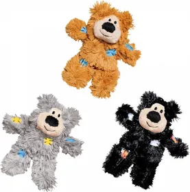 Meilleurs prix pour KONG cat Softies Patchwork Bear