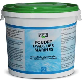 Meilleurs prix pour GRAU Poudre d'algues marines naturelle, supplément d'iode pour chien et chat