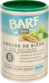 Comparer les prix de GRAU BARF Levure de bière, soin de la peau et du pelage du chien et du chat