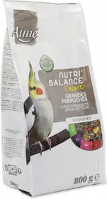 Comparer les prix de Aimé Nutri'Balance Expert Repas Premium Aliment Complet pour Grande Perruche 
