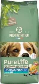 Meilleurs prix pour PURE LIFE  CHIEN ADULT 7+  | Croquettes sans céréales pour chien sénior au canard et aux poissons blancs LOT - Pro Nutrition - Flatazor