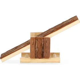 Comparer les prix de Bascule en bois pour rongeur Zolia