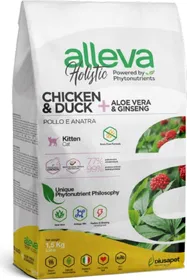 Meilleurs prix pour ALLEVA Holistic au poulet et canard pour chaton et femelle en gestation ou allaitante