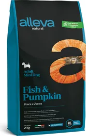 Comparer les prix de ALLEVA Natural Poisson &amp; Potiron pour chien Adulte de petite taille