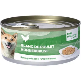 Comparer les prix de Bubi Nature chien, blanc de poulet