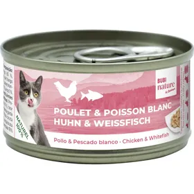Meilleurs prix pour Bubi Nature chat, poulet et poisson blanc